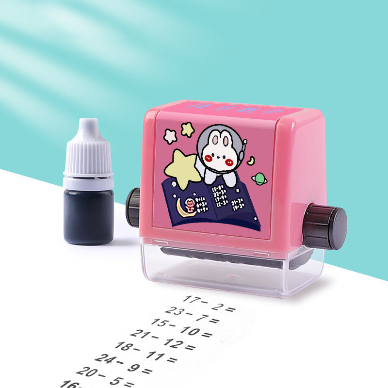 Reusable Roller Digital Teaching Stamp for Preschool Kindergarten Homeschool Supplies