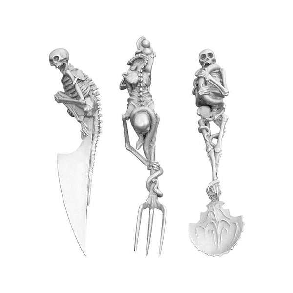 Halloween Gift Skeletal Cutlery Sets