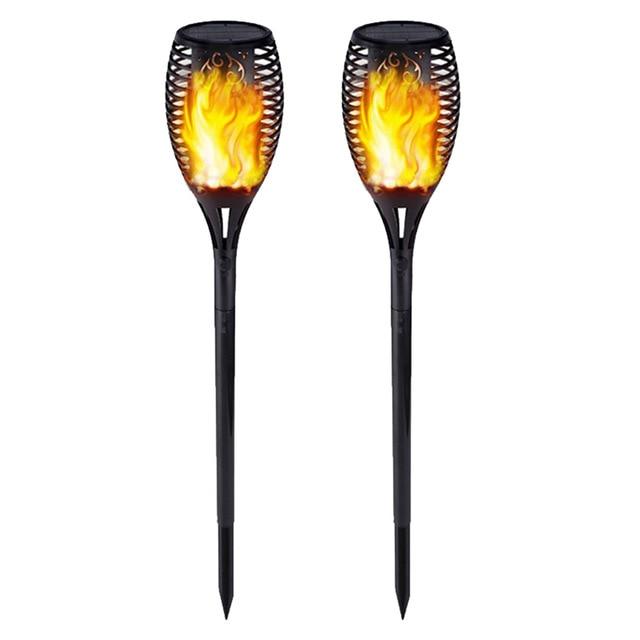 Solar Flame Torch Lamp