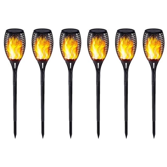 Solar Flame Torch Lamp