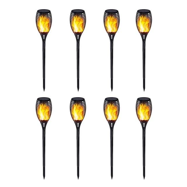 Solar Flame Torch Lamp