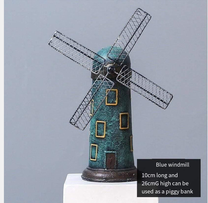 Oriana Decor Sculptures - Retro Resin Home Decor, Nautical Anchors, Windmills & More