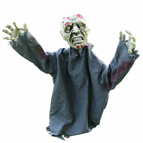 Swing Ghost Voice Control Decorative Props - Horror Halloween Props for Outdoor Garden