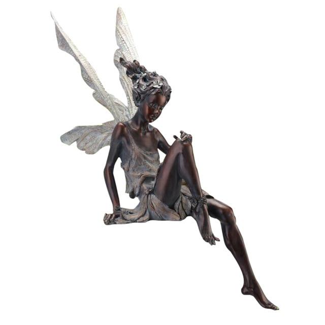 Tudor And Turek Sitting Fairy Statue