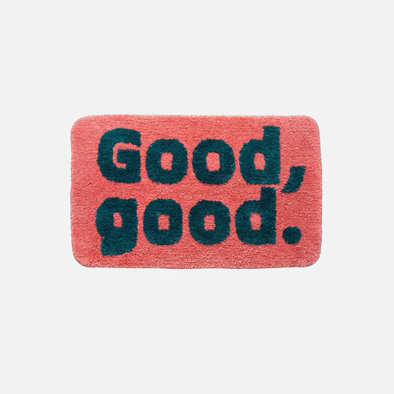 Hey, You Good? Tufted Bath Mat