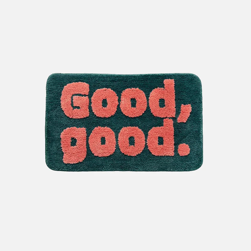 Hey, You Good? Tufted Bath Mat