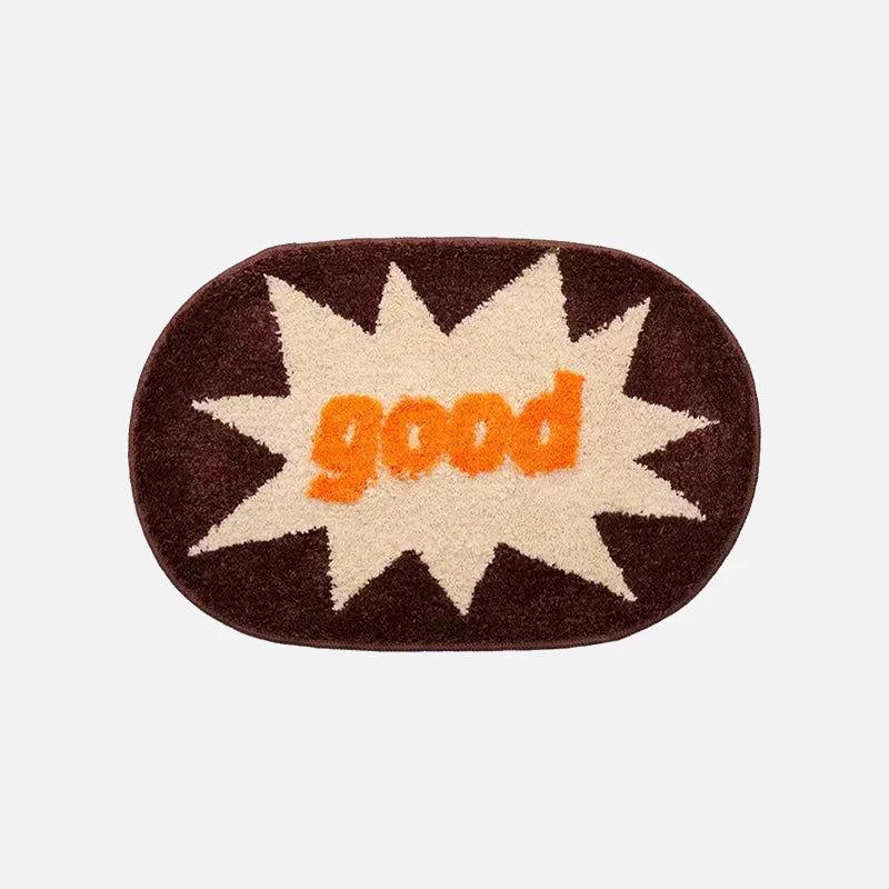 Hey, You Good? Tufted Bath Mat