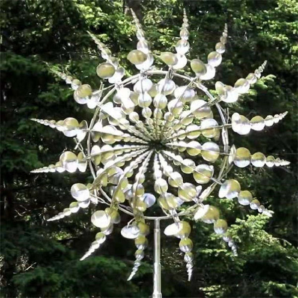 Windly Magical Metal Windmill – Enchanting Garden Decoration for Outdoor Spaces