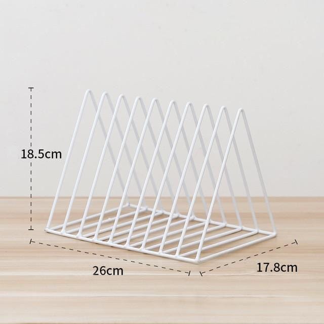 Geometric Magazine Rack