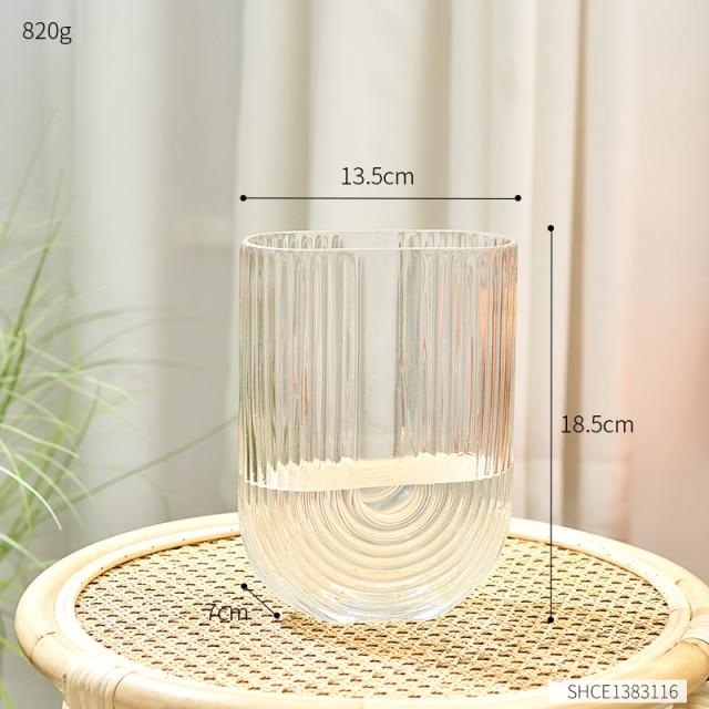 Transparent Modern Vase