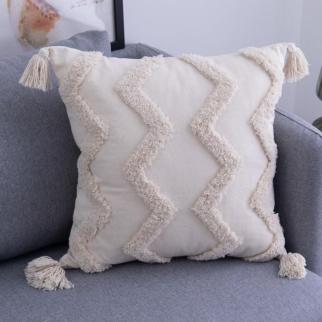 Tassel Pillow Cover