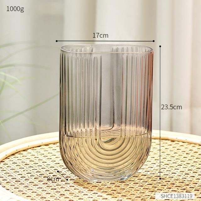 Transparent Modern Vase