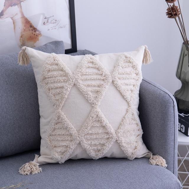 Tassel Pillow Cover