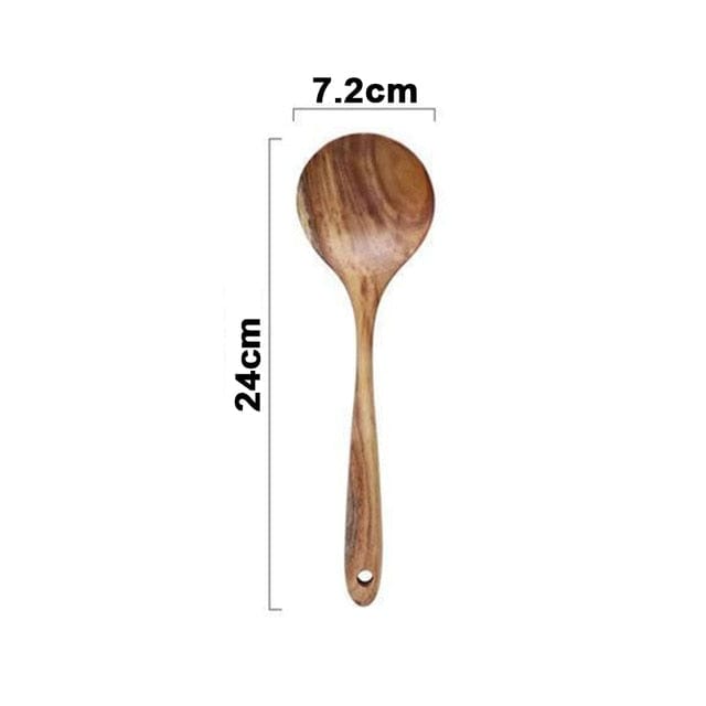 Teak Wood Kitchen Utensil Set