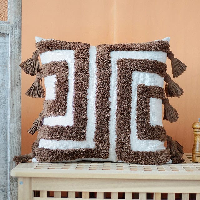 Moroccan Tuft Pillow Cover