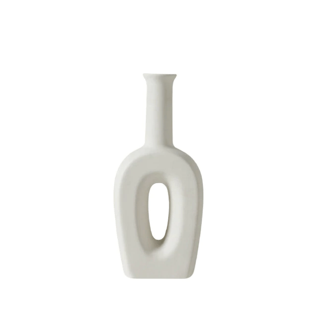 White Ceramic Vase