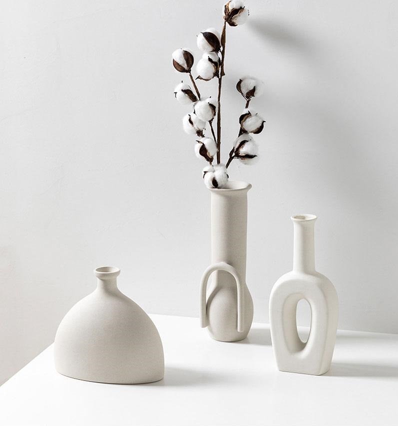 White Ceramic Vase