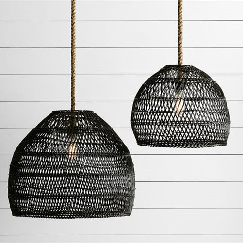 Miravique Hemp Rope Hanging Ceiling Lights