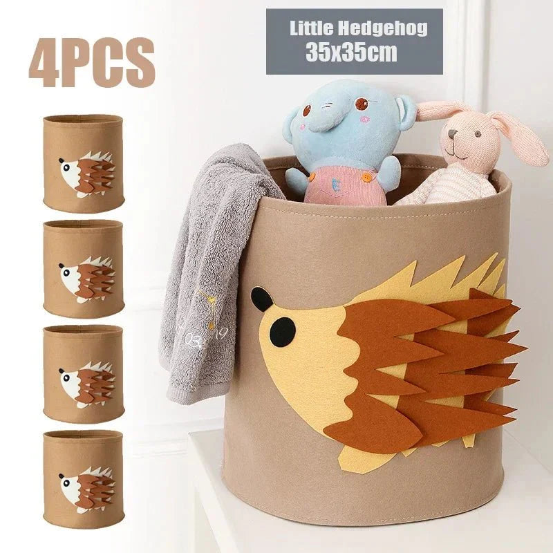 Wild Animal Toy Storage Basket