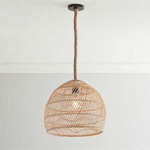 Miravique Hemp Rope Hanging Ceiling Lights