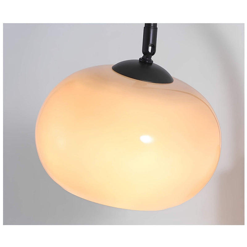 Miravique - Rotatable Bauhaus Wall Lamp made of Khaki Glass