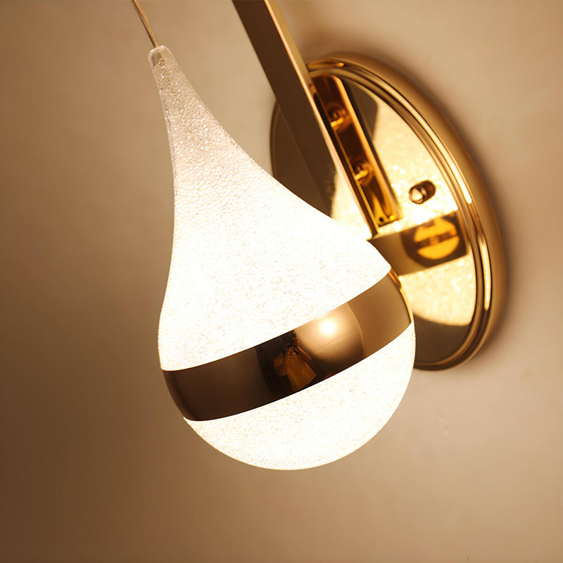 Miravique - Modern LED Wall Light in Drop Shape