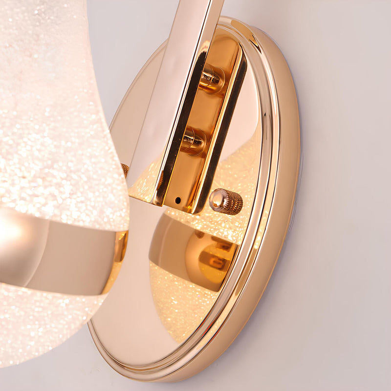 Miravique - Modern LED Wall Light in Drop Shape