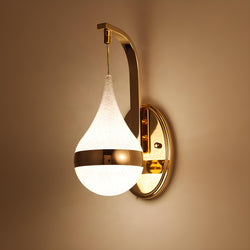 Miravique - Modern LED Wall Light in Drop Shape