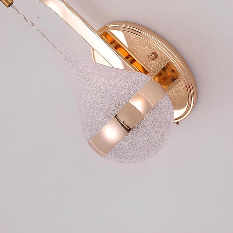 Miravique - Modern LED Wall Light in Drop Shape