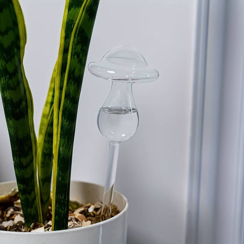 Glass Watering Mushroom