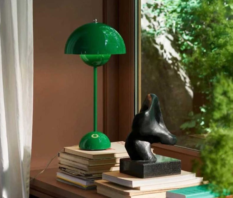 Aesthetic Mid Century Mushroom Lamp