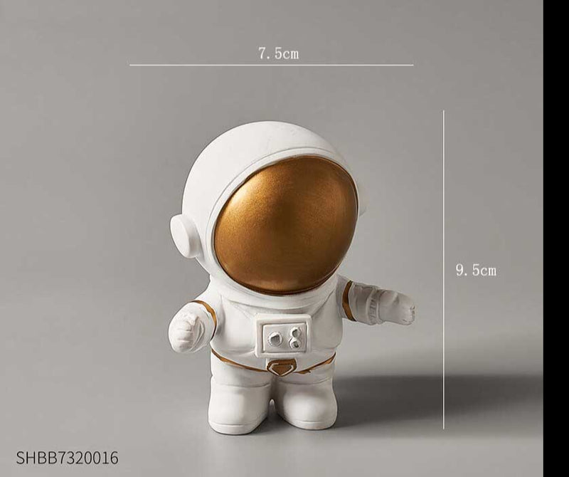 Astronaut Figure Statue Spaceman Sculpture