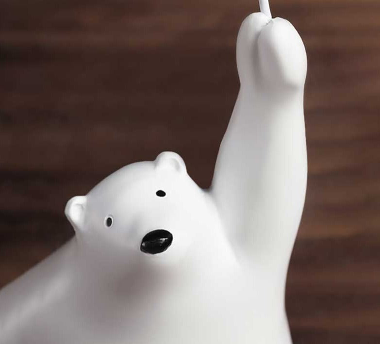 Balloon Flying Polar Bears