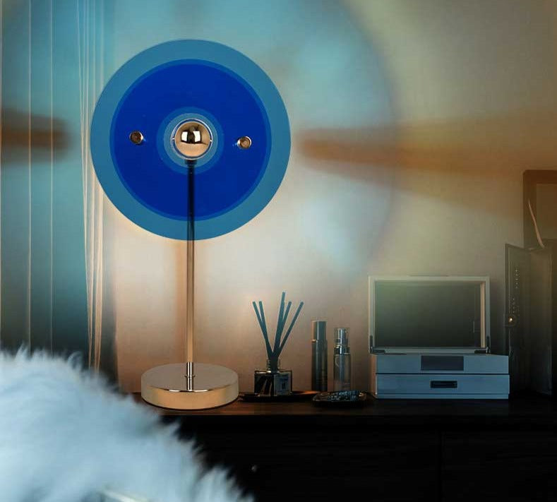 Bauhaus-inspired Retro Aura Lamp