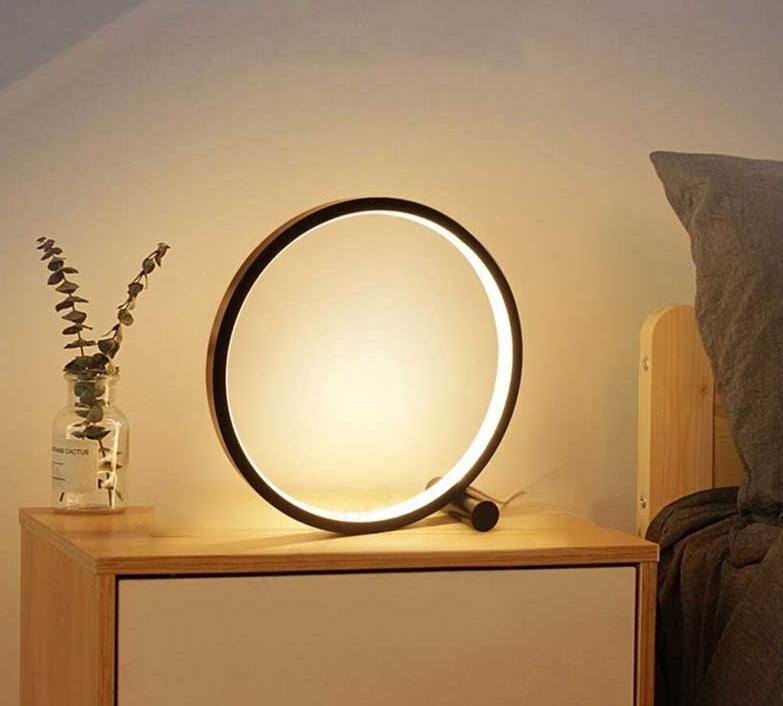 Circle LED Touch sensitive Lamp