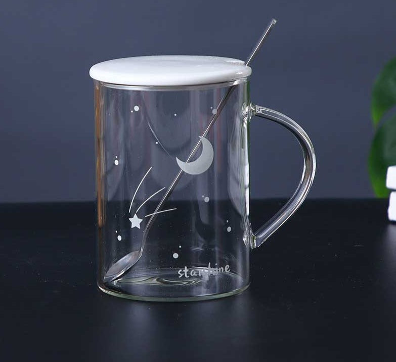 Creative Borosilicate Glass Starry Night Mug