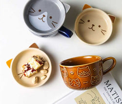 Cute Japanese style Ceramic Lucky Cat Mug