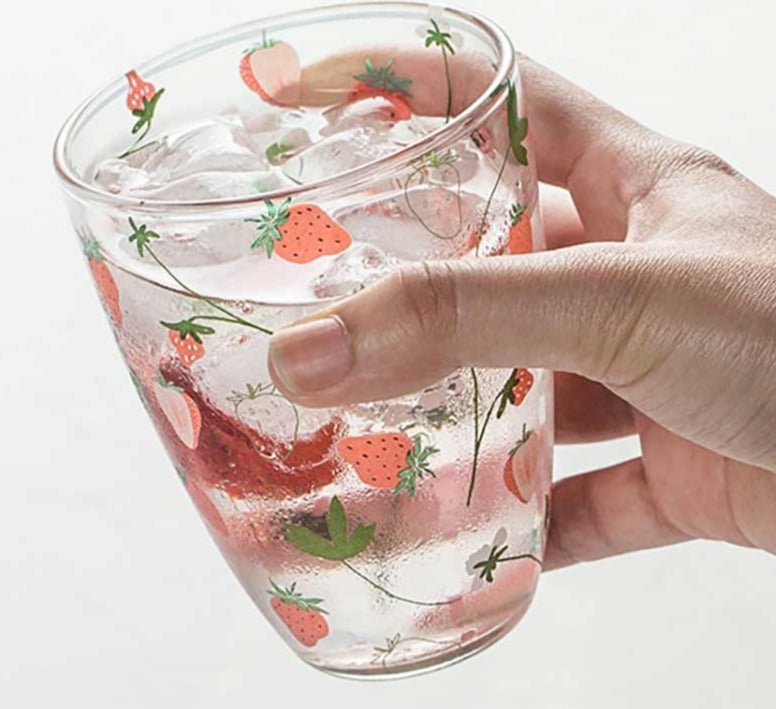 Fruit Borosilicate Glass Mug