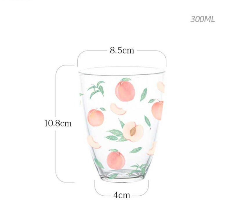 Fruit Borosilicate Glass Mug