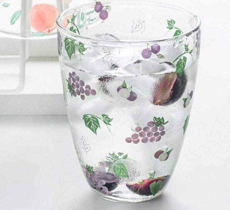 Fruit Borosilicate Glass Mug