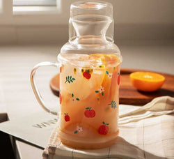 Fruit Borosilicate Glass Tea Kettle