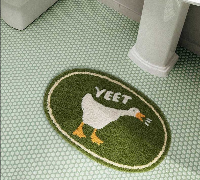 Funny Fluffy Non Slip Duck Bath Mat