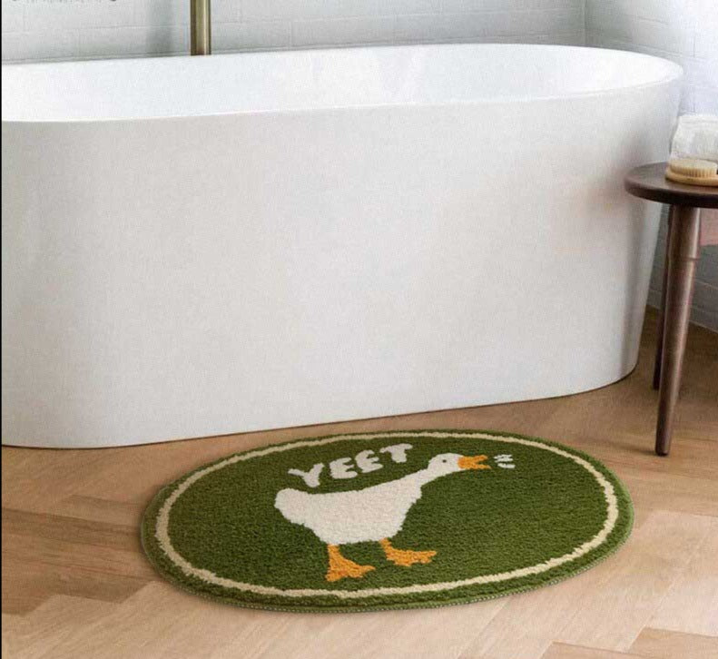 Funny Fluffy Non Slip Duck Bath Mat