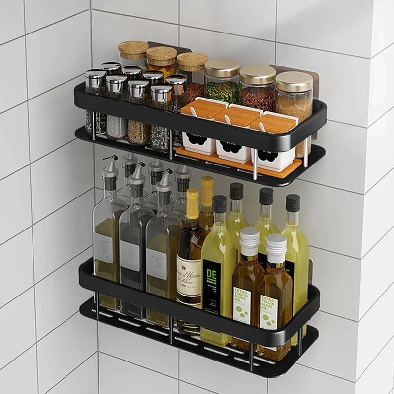 No-Drill Bathroom Corner Shelf: Stylish and Practical Shower Storage Solution