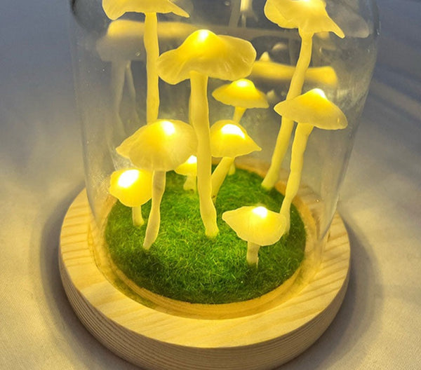 Handcrafted Mushroom Lamp DIY Kit