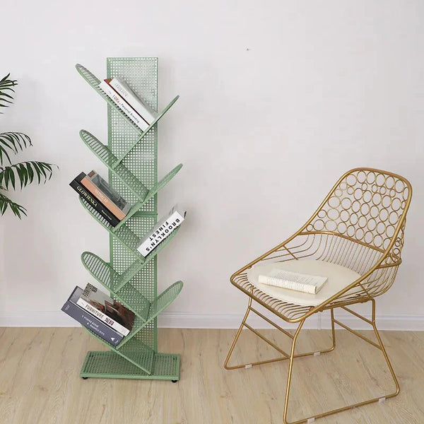 Iron Grid Memphis Arch Bookshelf