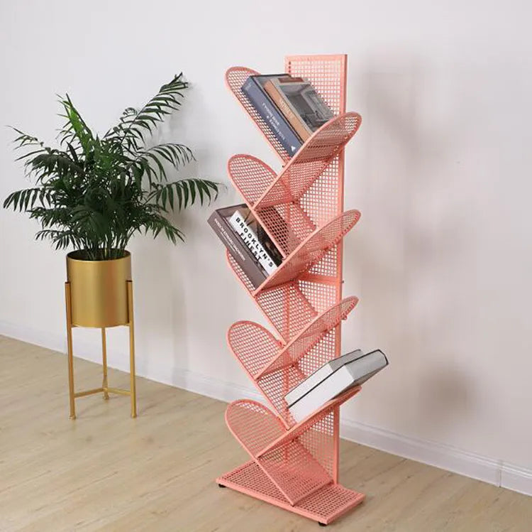 Iron Grid Memphis Arch Bookshelf