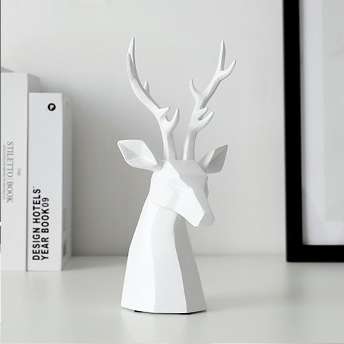 Deer Head Figurine