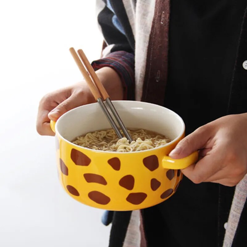 Ceramic Anime Ramen Bowl