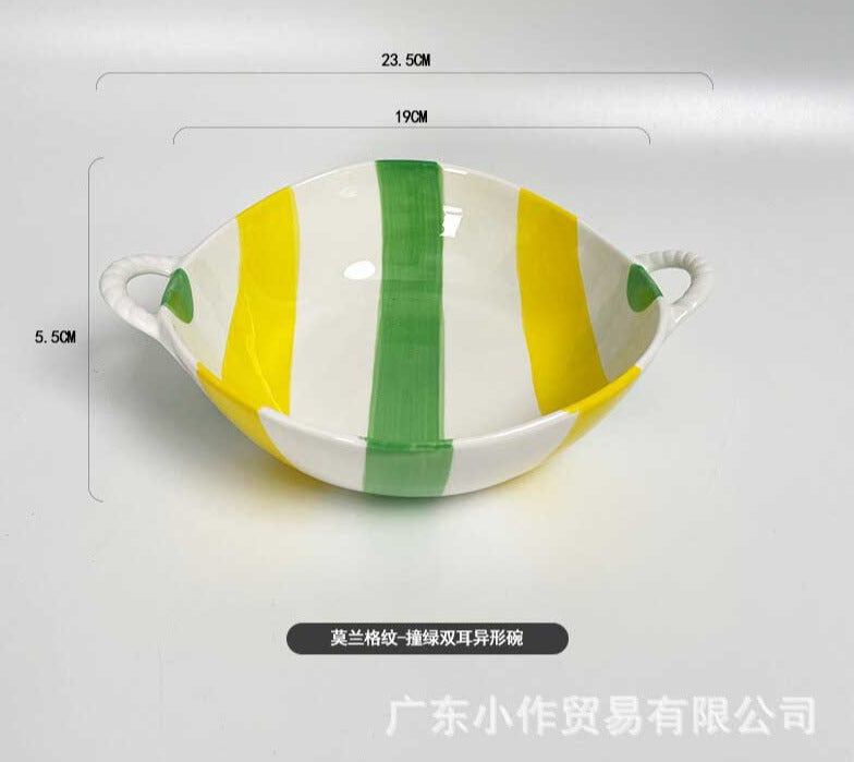 Kawaii Japanese Ceramic Matcha Bowl Spoon Set